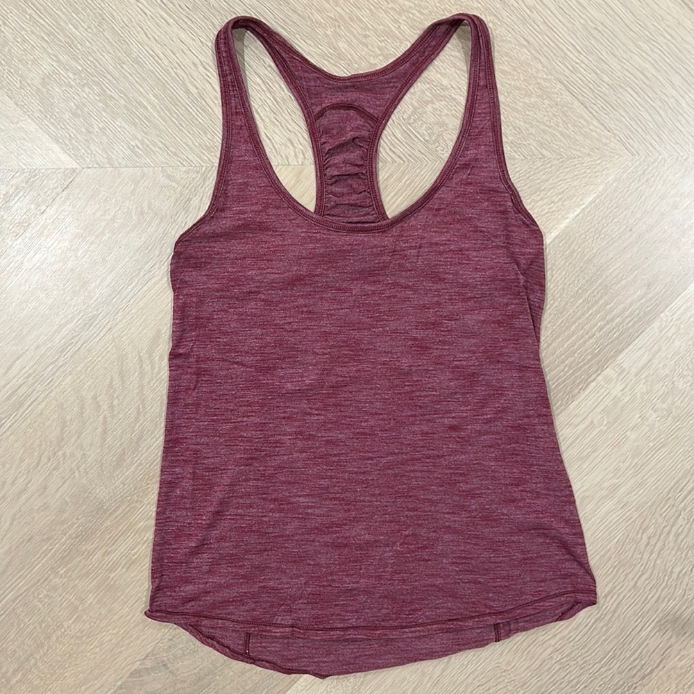 Lululemon Ruched Racerback Tank